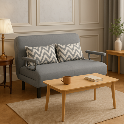 The practical folding sofa bed leisure lounger